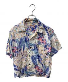Sun Surf（サンサーフ）の古着「アロハシャツ」｜ホワイト