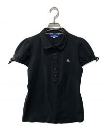 BURBERRY BLUE LABEL（バーバリー ブルー レーベル）の古着「ポロシャツ」｜ブラック