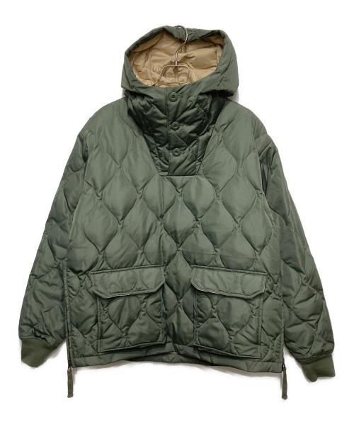 TAION（タイオン）TAION (タイオン) ミリタリーダウンフーディー グリーン サイズ:ASIA:Sの古着・服飾アイテム