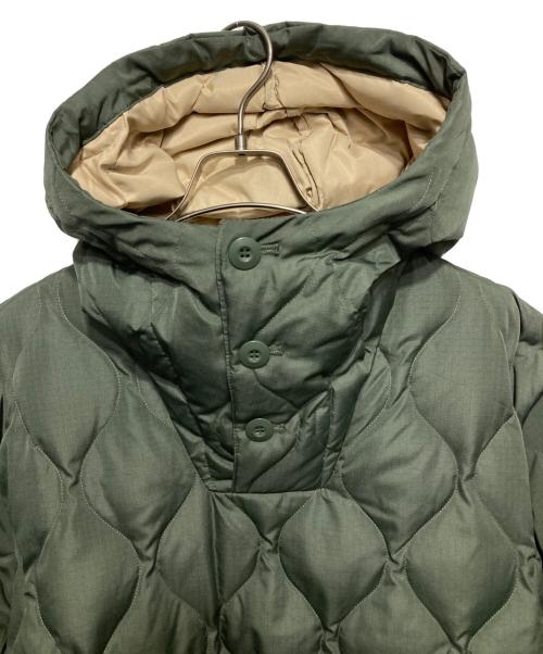 TAION（タイオン）TAION (タイオン) ミリタリーダウンフーディー グリーン サイズ:ASIA:Sの古着・服飾アイテム
