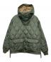TAION（タイオン）の古着「ミリタリーダウンフーディー」｜グリーン