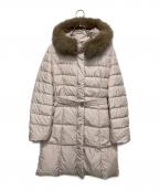 PROPORTION BODY DRESSINGプロポーションボディドレッシング）の古着「ベーシックロングダウン」｜ピンク