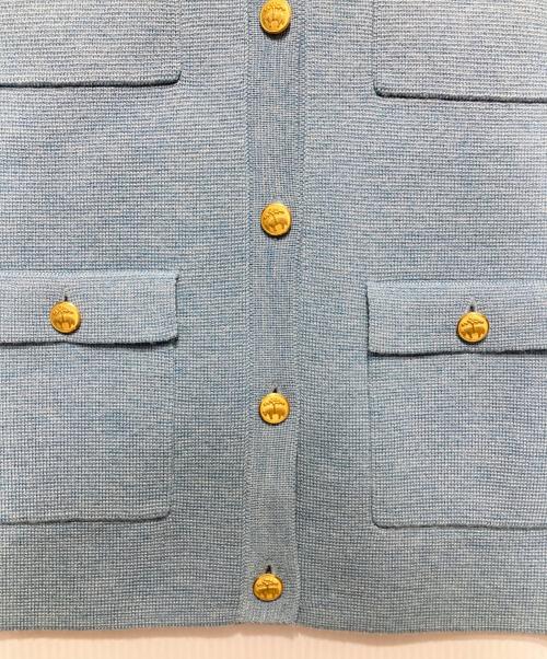 BROOKS BROTHERS（ブルックスブラザーズ）BROOKS BROTHERS (ブルックスブラザーズ) 金釦ニットカーディガン スカイブルー サイズ:Sの古着・服飾アイテム