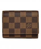 LOUIS VUITTONルイ ヴィトン）の古着「名刺入れ」｜ブラウン