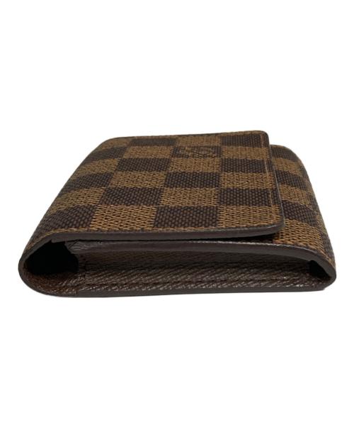 LOUIS VUITTON（ルイ ヴィトン）LOUIS VUITTON (ルイ ヴィトン) 名刺入れ ブラウンの古着・服飾アイテム