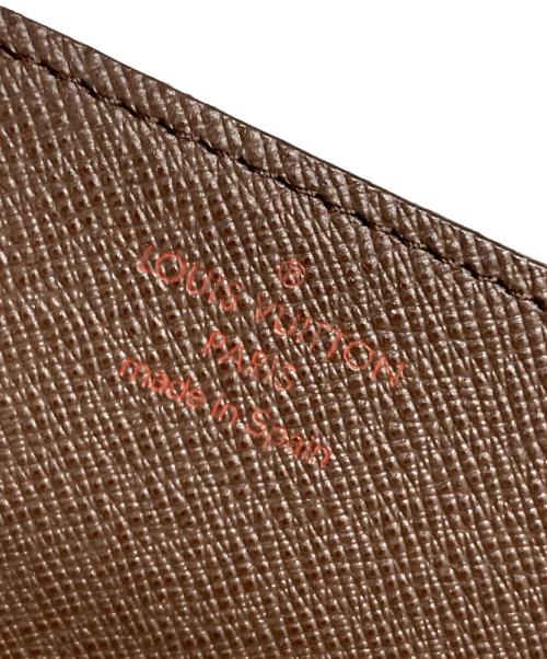 LOUIS VUITTON（ルイ ヴィトン）LOUIS VUITTON (ルイ ヴィトン) 名刺入れ ブラウンの古着・服飾アイテム