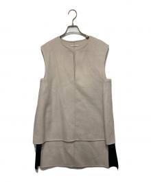 LE PHIL（ル フィル）の古着「ライトリバーブラウス」｜ベージュ