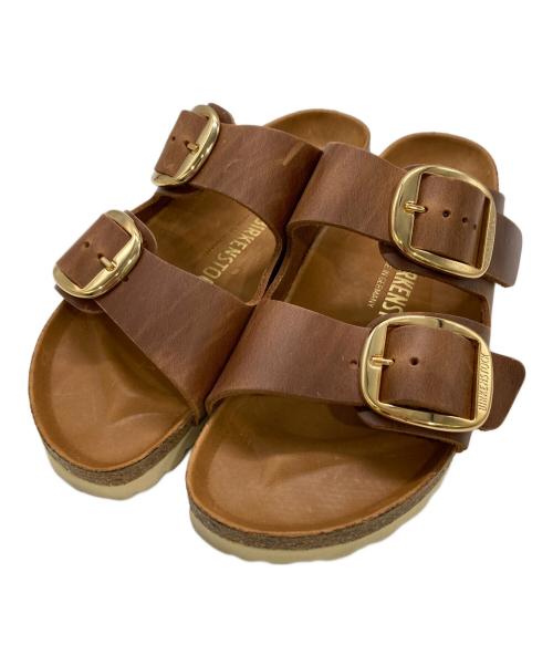 BIRKENSTOCK（ビルケンシュトック）BIRKENSTOCK (ビルケンシュトック) アリゾナビッグバングル/サンダル/Arizona Big Buckle ブラウン サイズ:24㎝の古着・服飾アイテム