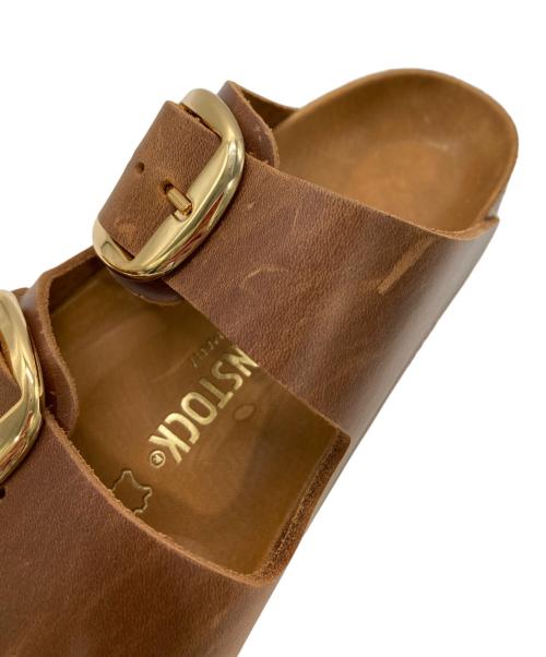 BIRKENSTOCK（ビルケンシュトック）BIRKENSTOCK (ビルケンシュトック) アリゾナビッグバングル/サンダル/Arizona Big Buckle ブラウン サイズ:24㎝の古着・服飾アイテム