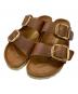 BIRKENSTOCK（ビルケンシュトック）の古着「アリゾナビッグバングル/サンダル/Arizona Big Buckle」｜ブラウン