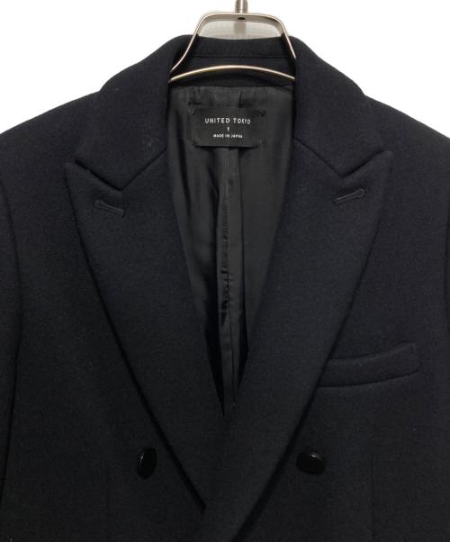 UNITED TOKYO（ユナイテッドトーキョー）UNITED TOKYO (ユナイテッドトーキョー) チェスターコート ブラック サイズ:1の古着・服飾アイテム