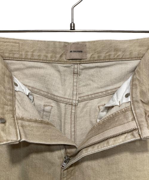 THE SHISHIKUI（シシクイ）THE SHISHIKUI (シシクイ) ベーシックジーンズ ベージュ サイズ:27の古着・服飾アイテム