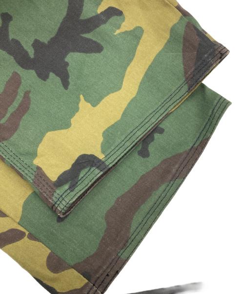 Pointer（ポインター）Pointer (ポインター) 迷彩柄オーバーオール カーキ サイズ:30の古着・服飾アイテム