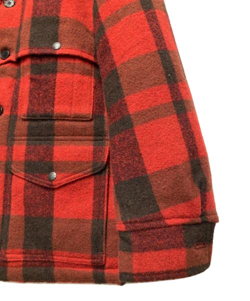 Wrangler（ラングラー）Wrangler (ラングラー) ウールクルーザージャケット レッド サイズ:Mの古着・服飾アイテム