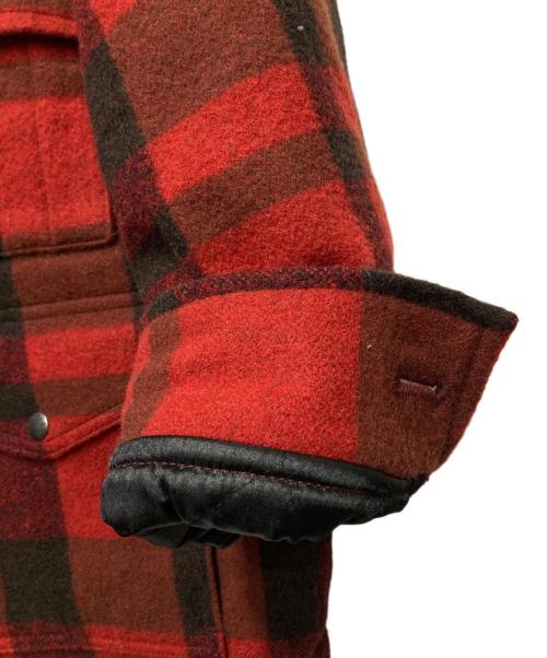 Wrangler（ラングラー）Wrangler (ラングラー) ウールクルーザージャケット レッド サイズ:Mの古着・服飾アイテム