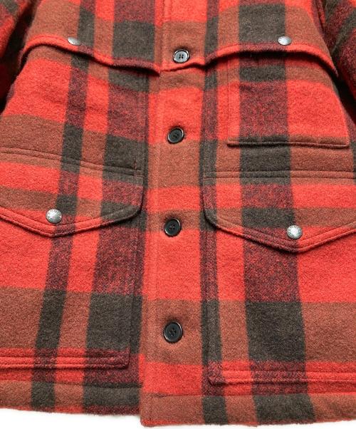 Wrangler（ラングラー）Wrangler (ラングラー) ウールクルーザージャケット レッド サイズ:Mの古着・服飾アイテム