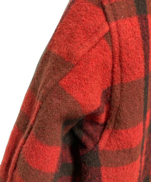 Wrangler（ラングラー）Wrangler (ラングラー) ウールクルーザージャケット レッド サイズ:Mの古着・服飾アイテム