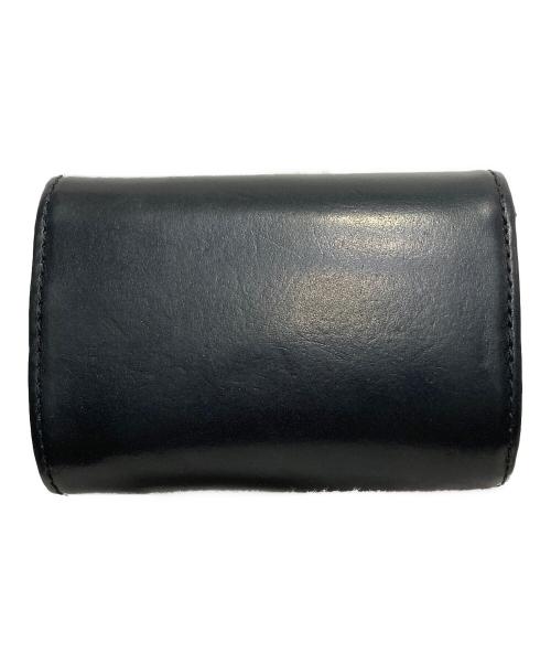 SLOW（スロウ）SLOW (スロウ) 3つ折り財布/herbie compact mini wallet ブラックの古着・服飾アイテム
