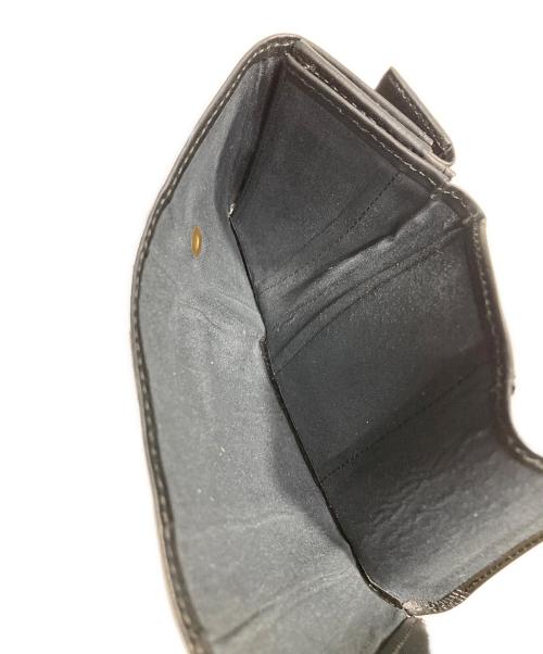 SLOW（スロウ）SLOW (スロウ) 3つ折り財布/herbie compact mini wallet ブラックの古着・服飾アイテム