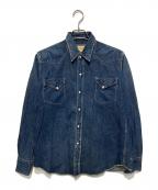 WAREHOUSEウエアハウス）の古着「ウエスタンデニムシャツ」｜インディゴ