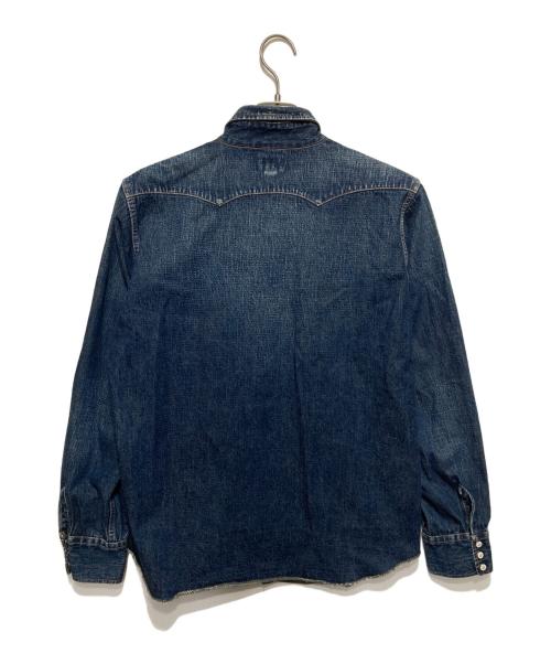 WAREHOUSE（ウエアハウス）WAREHOUSE (ウエアハウス) ウエスタンデニムシャツ インディゴ サイズ:40の古着・服飾アイテム