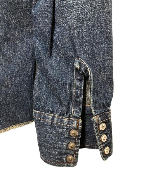 WAREHOUSE（ウエアハウス）WAREHOUSE (ウエアハウス) ウエスタンデニムシャツ インディゴ サイズ:40の古着・服飾アイテム