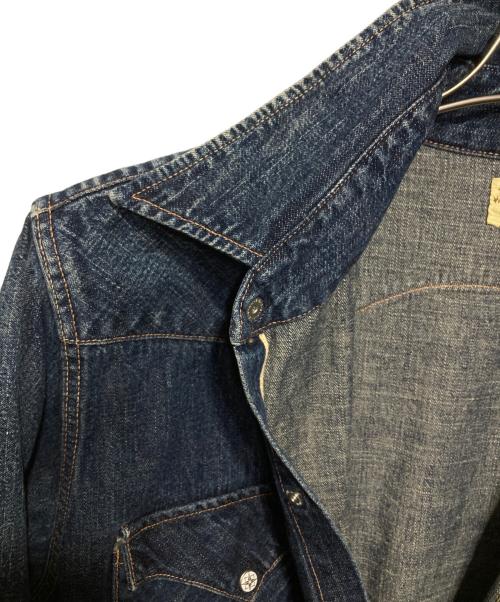 WAREHOUSE（ウエアハウス）WAREHOUSE (ウエアハウス) ウエスタンデニムシャツ インディゴ サイズ:40の古着・服飾アイテム