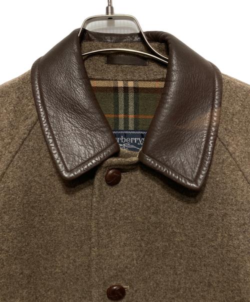 Burberry's（バーバリー）Burberry's (バーバリーズ) ウールステンカラーコート ブラウン サイズ:MAの古着・服飾アイテム