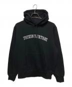 thisisneverthatディスイズネバーザット）の古着「Arch-Logo Hoodie/アーチロゴフーディ/パーカー」｜ブラック
