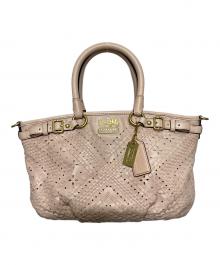 COACH（コーチ）の古着「2WAYバッグ」｜ピンク