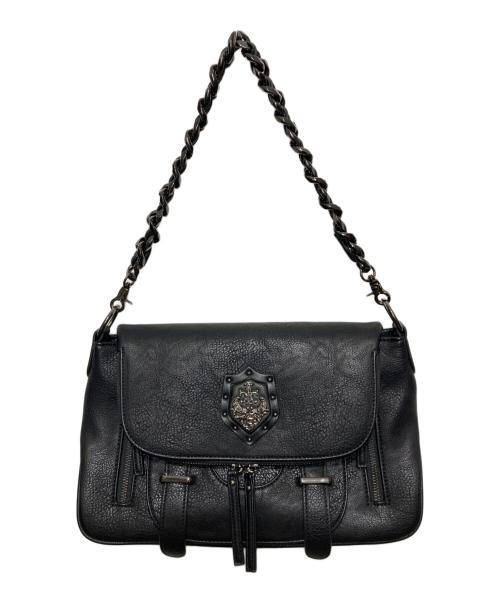 artherapie（アルセラピィ）artherapie (アルセラピィ) カーラチェーンサッチェルバッグ ブラックの古着・服飾アイテム