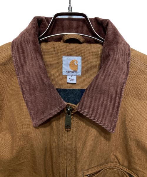 CarHartt（カーハート）CarHartt (カーハート) デトロイトジャケット ブラウン サイズ:Ｌの古着・服飾アイテム