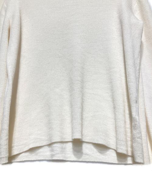 MUSE de Deuxieme Classe（ミューズ ドゥーズィエム クラス）MUSE de Deuxieme Classe (ミューズ ドゥーズィエム クラス) BOND リブ プルオーバー アイボリー サイズ:記載なしの古着・服飾アイテム
