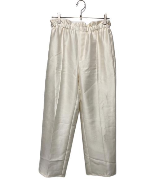 Drawing Numbers（ドローイングナンバーズ）Drawing Numbers (ドローイングナンバーズ) センタープレスパンツ アイボリー サイズ:38の古着・服飾アイテム