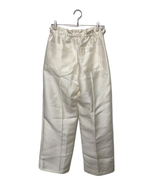 Drawing Numbers（ドローイングナンバーズ）Drawing Numbers (ドローイングナンバーズ) センタープレスパンツ アイボリー サイズ:38の古着・服飾アイテム