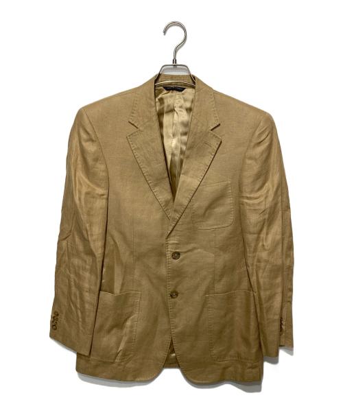BANANA REPUBLIC（バナナリパブリック）BANANA REPUBLIC (バナナリパブリック) リネンテーラードジャケット ベージュ サイズ:38の古着・服飾アイテム