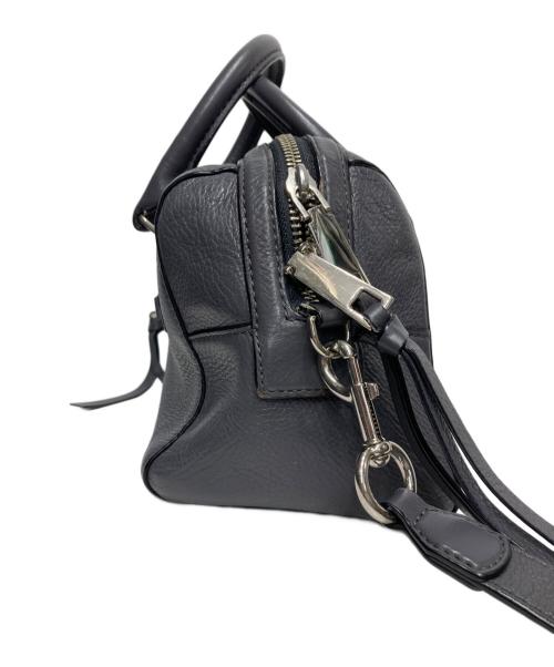 MARC JACOBS（マークジェイコブズ）MARC JACOBS (マークジェイコブズ) リクルート スモール バウレットバッグ グレーの古着・服飾アイテム