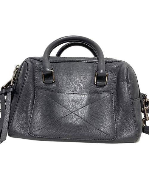 MARC JACOBS（マークジェイコブズ）MARC JACOBS (マークジェイコブズ) リクルート スモール バウレットバッグ グレーの古着・服飾アイテム