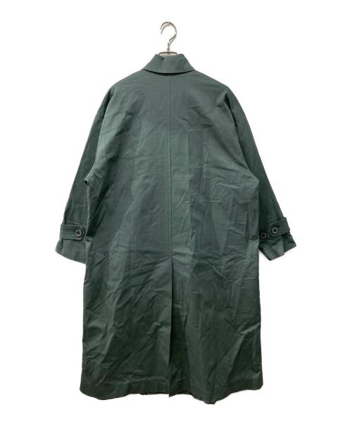 ZARA（ザラ）ZARA (ザラ) ステンカラーコート グリーン サイズ:Sの古着・服飾アイテム