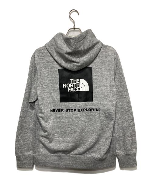 THE NORTH FACE（ザ ノース フェイス）THE NORTH FACE (ザ ノース フェイス) バック スクエア ロゴ フーディー /BACK SQUARE LOGO HOODIE グレー サイズ:Ｌの古着・服飾アイテム