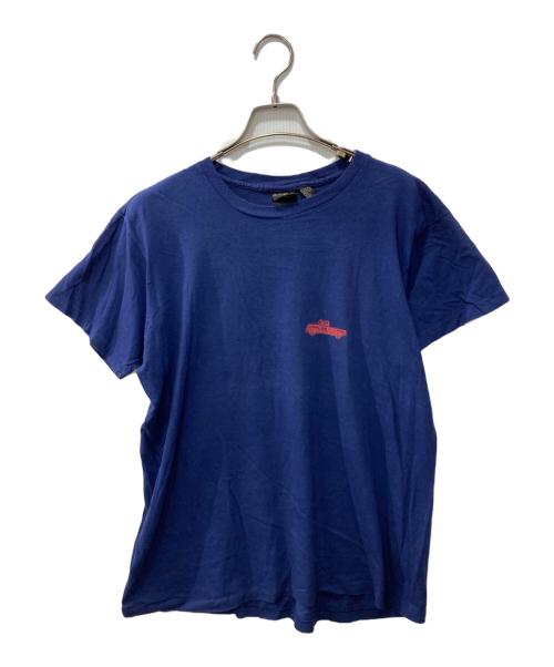 RRL（ダブルアールエル）RRL (ダブルアールエル) プリントTシャツ ネイビー サイズ:Mの古着・服飾アイテム