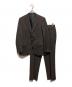 SARTORIA DEL G（サルトリアデルジー）の古着「3ピーススーツ」｜ブラウン