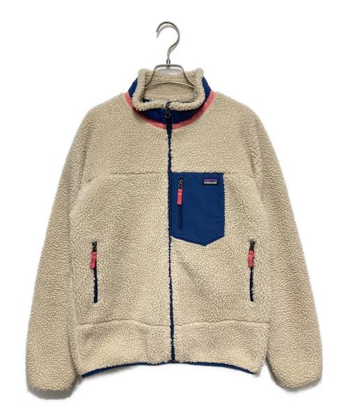 Patagonia（パタゴニア）Patagonia (パタゴニア) キッズ・レトロX・ジャケット ベージュ サイズ:XXL（16-18）の古着・服飾アイテム