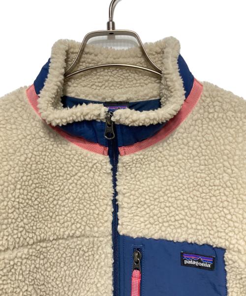Patagonia（パタゴニア）Patagonia (パタゴニア) キッズ・レトロX・ジャケット ベージュ サイズ:XXL（16-18）の古着・服飾アイテム