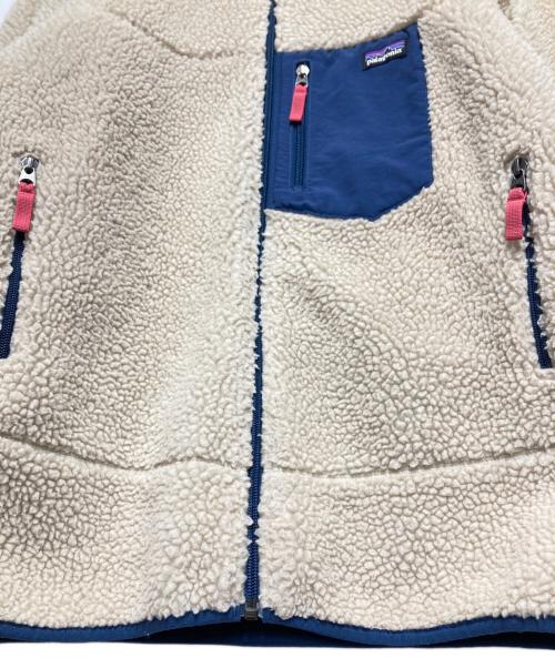 Patagonia（パタゴニア）Patagonia (パタゴニア) キッズ・レトロX・ジャケット ベージュ サイズ:XXL（16-18）の古着・服飾アイテム
