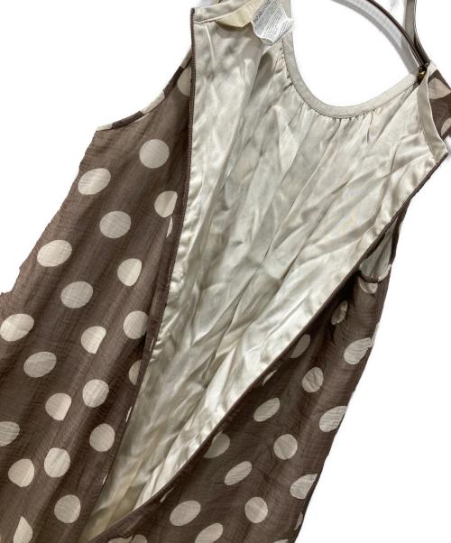 'S Max Mara（エスマックスマーラ）'S Max Mara (エスマックスマーラ) ノースリーブワンピース ベージュ サイズ:36の古着・服飾アイテム