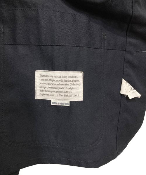 Engineered Garments（エンジニアド ガーメンツ）Engineered Garments (エンジニアドガーメンツ) Charcoal (チャコール) 別注 Shawl Coverall ブラック サイズ:XXSの古着・服飾アイテム