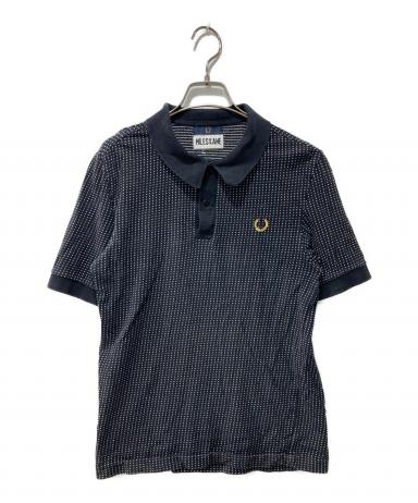 【(値下げ)Fred Perry】(新品・未使用) ブラック ポロシャツ 中古・古着通販】FRED PERRY (フレッドペリー) MILESKANE ポロシャツ