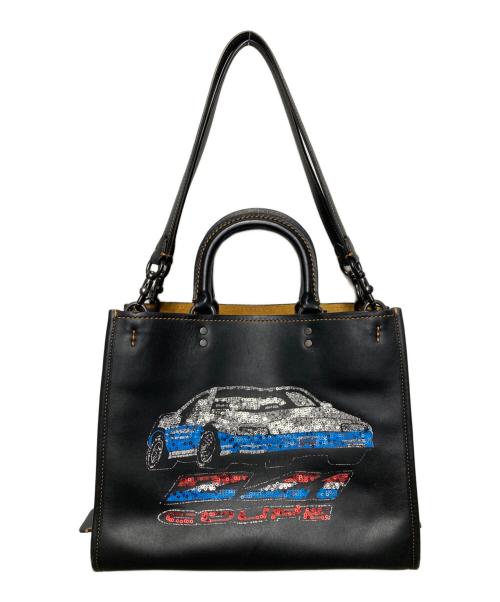 COACH（コーチ）COACH (コーチ) 2WAYバッグ ブラックの古着・服飾アイテム