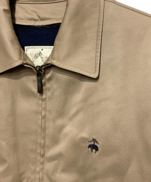 BROOKS BROTHERS（ブルックスブラザーズ）BROOKS BROTHERS (ブルックスブラザーズ) ライナー付きジップジャケット ベージュ サイズ:Sの古着・服飾アイテム